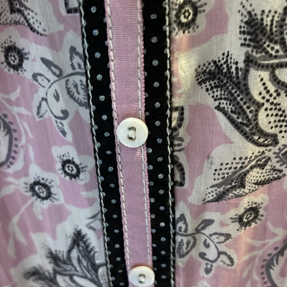 Cino button up blouse medium - Picture 2 of 4